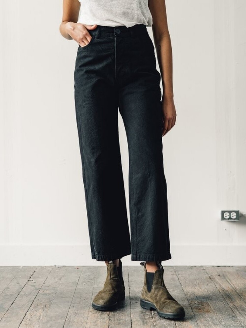 Jesse Kamm - Black Handy Pants - Size 12
